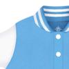 Creative Knitwear College Baby NCAA Officially Licensed Letterman Varsity Jacket - North Carolina Logo - Carolina Blue - 24 Months view 2