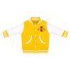 Creative Knitwear College Baby NCAA Officially Licensed Letterman Varsity Jacket - Iowa State Logo - Gold - 18 Months view 1