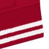 Creative Knitwear College Baby NCAA Officially Licensed Letterman Varsity Jacket - Indiana Logo - Crimson - 3-6 Months view 3