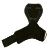 Cobra Grips Flex Model Weight Lifting Gloves Heavy Duty Straps Alternative Power Lifting Hooks Best for Deadlifts with Padded Wrist Wrap Support Bodybuilding (Medium, Black Leather) view 4