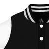 Creative Knitwear College Baby Letterman Varsity Jacket - Air Force Logo - Black - 3-6 Months view 2