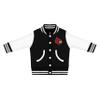 Creative Knitwear College Baby NCAA Officially Licensed Letterman Varsity Jacket - Louisville Logo - Black - 2T view 1