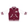 Creative Knitwear College Baby NCAA Officially Licensed Letterman Varsity Jacket - Morehouse Logo - Maroon - 2T view 1