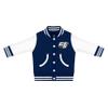 Creative Knitwear College Baby NCAA Officially Licensed Letterman Varsity Jacket - Georgia Southern GS Eagle Logo - Navy - 6-9 Months view 1