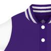 Creative Knitwear College Baby NCAA Officially Licensed Letterman Varsity Jacket - Washington Logo - Purple - 6-9 Months view 2