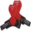 2018 Cobra Grips Flex Model Weight Lifting Gloves Heavy Duty Straps Alternative Power Lifting Hooks Best for Deadlifts with Padded Wrist Wrap Support Bodybuilding (Large, Red Rubber) view 3