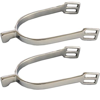 Jacks Imports 1212-30 Ladies Stainless Steel Hammerhead Spurs - 30 mm