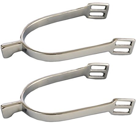 Jacks Imports 1212-30 Ladies Stainless Steel Hammerhead Spurs - 30 mm