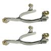Jacks Imports Stainless Steel Roper Spurs LADIES view 1
