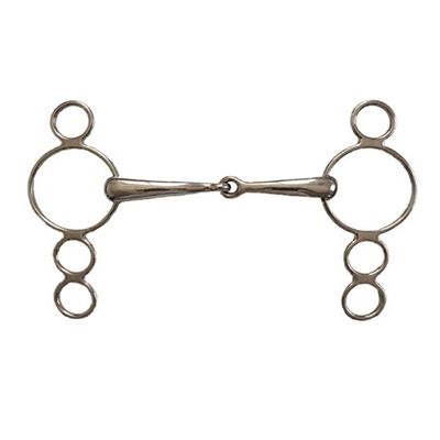 Jacks Imports Stainless Steel Jointed 3-Ring Elevator Bit 5-1/2"