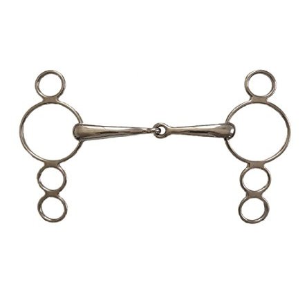 Jacks Imports Stainless Steel Jointed 3-Ring Elevator Bit 5-1/2"