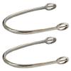 Jacks 20244 Stainless Steel Ladies Dummy Spurs view 1