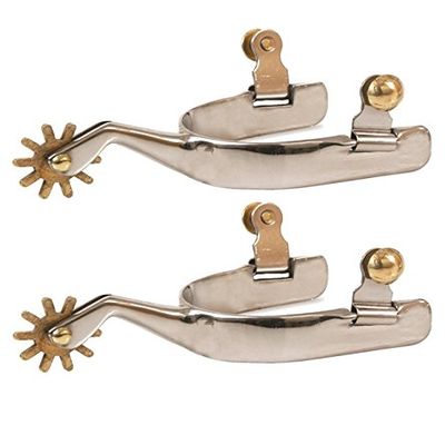 Jacks 10465 Stainless Steel Spurs
