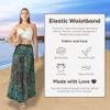 Joob Joob Long Boho Skirts for Women - Bohemian Hippie Maxi Summer Skirt Green view 4