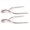 JackS 10471-LAD Ladies Chrome Plated Quick Slip on Spurs view 1