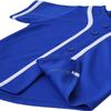 Hat and Beyond Kids Baseball Jersey Button Down T Shirts Hipster Plain Hip Hop Uniforms (02T, 5pu01_RBU.WHI) view 3