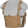 Lancer Tactical 1000D Nylon QD Chest Rig and Backpack Combo (Khaki) view 4