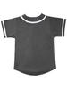 Hat and Beyond Kids Baseball Jersey Button Down T Shirts Hipster Plain Hip Hop Uniforms (03T, 5pu01_Cha.WHI) view 2