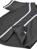 Hat and Beyond Kids Baseball Jersey Button Down T Shirts Hipster Plain Hip Hop Uniforms (03T, 5pu01_Cha.WHI) view 3
