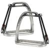Jacks 1035-4-3-4 Stainless Steel Peacock Safety Stirrups - 4.75 in. view 1