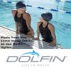 Dolfin Swimwear Athletic One Piece Swimsuit - Racerback Straps and Keyhole Back for Training, Sports, and Fitness (34, Royal) view 4