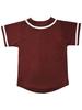 Hat and Beyond Kids Baseball Jersey Button Down T Shirts Hipster Plain Hip Hop Uniforms (04T, 5pu01_Bug.WHI) view 2