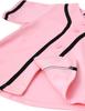 Hat and Beyond Kids Baseball Jersey Button Down T Shirts Hipster Plain Hip Hop Uniforms (03T, 5pu01_Pnk.Blk) view 3