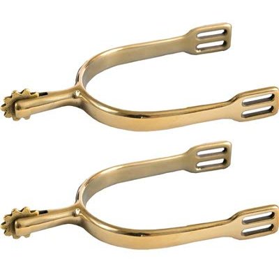 Jacks 20242 35 mm German Silver Mens Mild Rowel Spurs