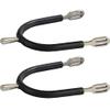JackS 20258-35MM Stainless Steel Knob End Spurs - 35 mm view 1