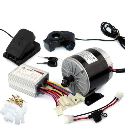 Scooter Motor Unitemotor MY1016 Use 25H Chain Drive with Foot Pedal Throttle Go-Karting Simple (Pedal)