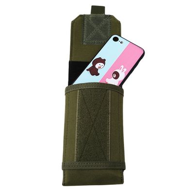 Myhouse Men's Pockets Outdoor Multi-functional Tactical Mobile Phone Pockets (ArmyGreen, Six inches)
