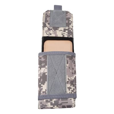 Myhouse Men's Pockets Outdoor Multi-functional Tactical Mobile Phone Pockets (ACU camouflage (gray), Six inches)