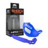 Shock Doctor Lip Guard, Adult and Youth Mouth Guard Football with Strap, Breathable Wide Opening Football Mouthpiece for Youth and Adults OSFA, Shock Doctor Mouth Guards, Max Airflow view 1