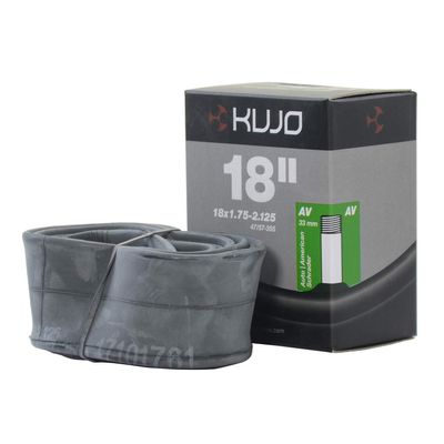 18 x 1.75 / 2.125 in Schrader (American) - 33 mm Bicycle Tube