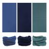 VANCROWN Neck Gaiter Headband Headwear Head Wrap Face Mask Magic Scarf Bandana for Men and Women (12PCS.Solid Color.4) view 4
