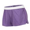 Soffe womens M037 shorts, Team Purple Heather, X-Small US view 1