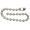 DragonWeave 13mm Extra Large Silver Steel Ball Chain Mens Necklace with Durable Protective Finish - 40 inches view 2