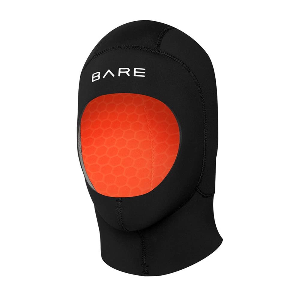 Bare 7mm Ultrawarmth Dry Hood | Designed to be worn wetsuit | Made with unique Omnired inner fabric and Elastek full-stretch outer fabric | Great for scuba diving | Comfortable | L