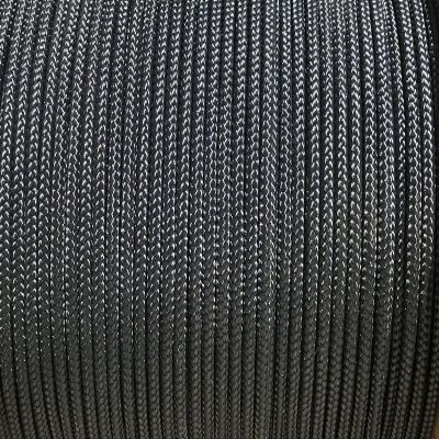 4 mm Accessory Cord/Rope. Made In The U.S.A. (Black, 100)