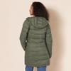 Amazon Essentials Women's Lightweight Water-Resistant Packable Hooded Puffer Coat (Available in Plus Size), Dark Olive, Medium view 3