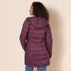 Amazon Essentials Women's Lightweight Water-Resistant Packable Hooded Puffer Coat (Available in Plus Size), Burgundy, Small view 3