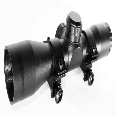 Hunting 4X32 Scope for Keltec RFB Series Picatinny Weaver Mount Adapter Aluminum Black mildot Reticle Hunting Optics Tactical Accessory Target Range Gear.