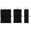 Bantoye 9pcs Bra Extender 2 Hooks/3 Hooks/4 Hooks Nylon Elastic Back Bra Band Extension Strap, Black White Nude view 2