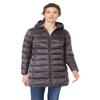 Amazon Essentials Women's Lightweight Water-Resistant Packable Hooded Puffer Coat (Available in Plus Size), Charcoal Heather, Medium view 1