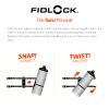 Fidlock Twist Unibase, Universal Bike Water Bottle Holder view 4