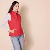 Amazon Essentials Women's Lightweight Water-Resistant Packable Puffer Vest, Red, XX-Large view 2