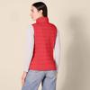 Amazon Essentials Women's Lightweight Water-Resistant Packable Puffer Vest, Red, XX-Large view 3