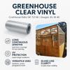 Flexa Crystal Clear Vinyl 30 Gauge (54" Wide) 5 Yards Long | Double Polished Marine Grade Vinyl | Waterproof, UV Resistant, CPSIA Compliant | Flexible Plastic for Porch Enclosure, Windows, Covers view 4