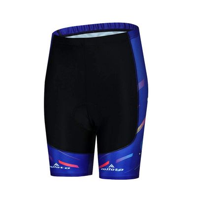 Uriah Women's Cycling Shorts 3D Coolmax Gel Padded Meteor Purple Size 5XL(CN)