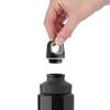 EMSA 518353 Drink2Go Light Steel Drinking Bottle 0.6 L Stainless Steel Screw Cap 100% Leak-Proof and Dishwasher Safe Drop Grey view 2